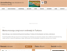 Tablet Screenshot of mama-mzungu.nl